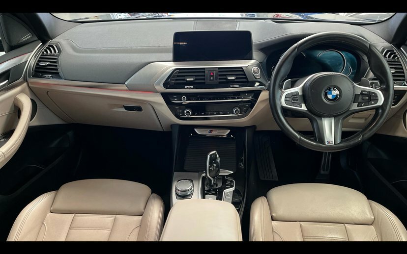 BMW X3 X3 M40d WM68SNN Black #4