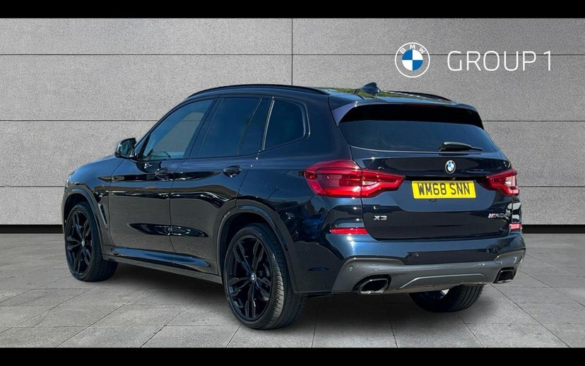 BMW X3 X3 M40d WM68SNN Black #2