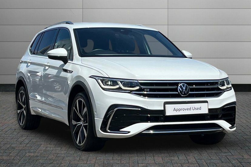Volkswagen Tiguan Allspace 1.5 Tsi R-line Suv Dsg 150 Ps White