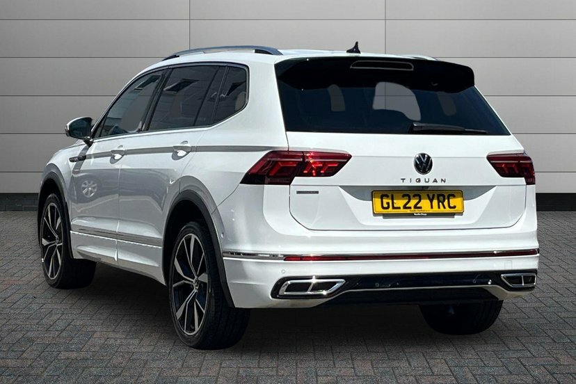 Volkswagen Tiguan Allspace 1.5 Tsi R-line Suv Dsg 150 Ps GL22YRC White #3