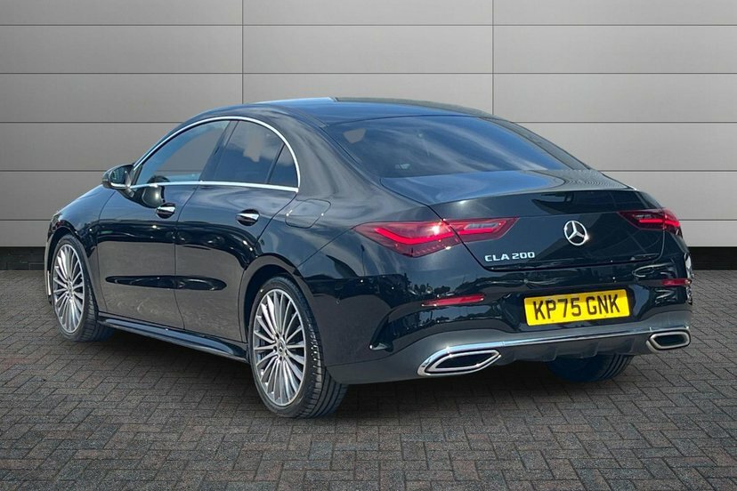 Mercedes-Benz CLA Class 1.3 Cla200h Mhev Amg Line Premium Coupe Petr KP75GNK Black #2