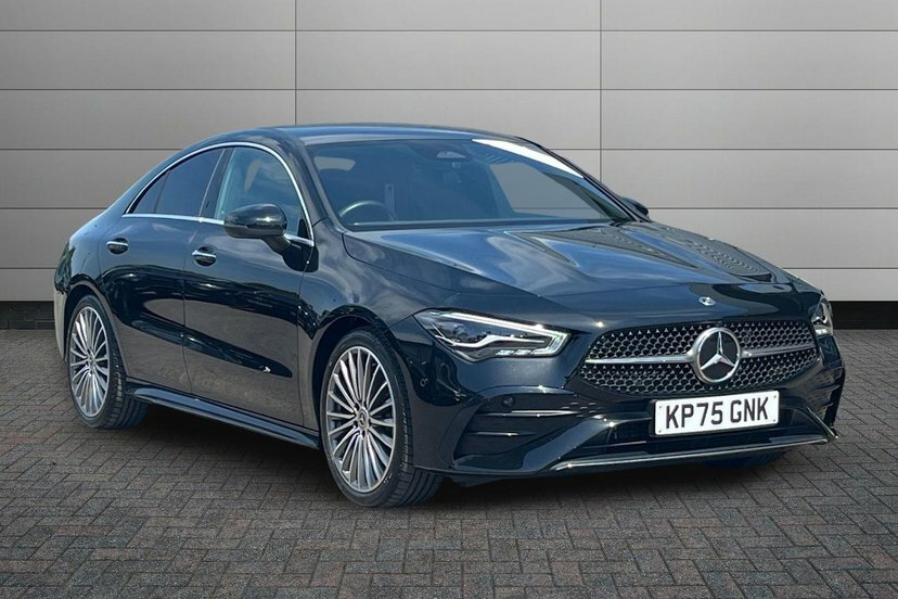 Mercedes-Benz CLA Class 1.3 Cla200h Mhev Amg Line Premium Coupe Petr Black