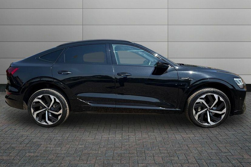Audi E-tron 55 Black Edition Sportback Quatt MV72ZGG Black #4