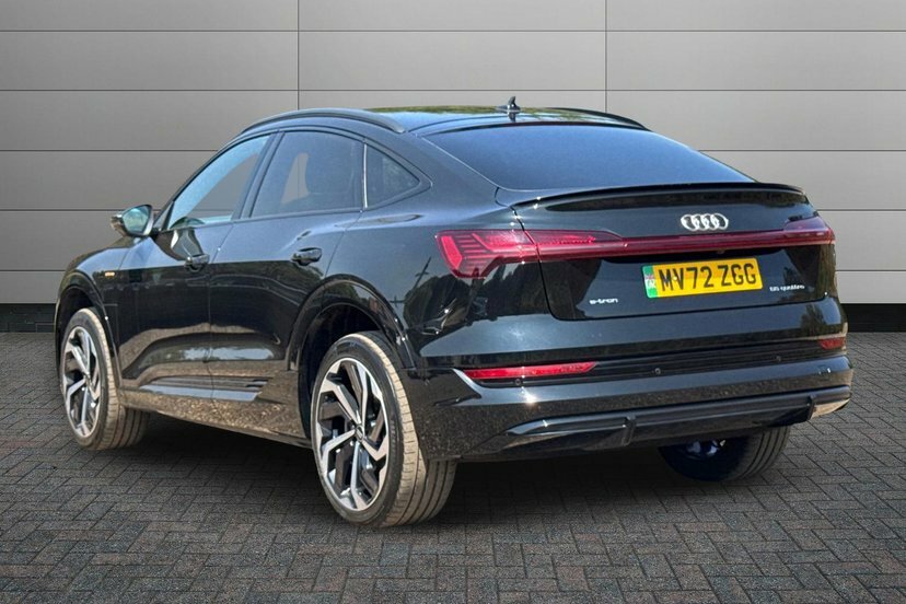 Audi E-tron 55 Black Edition Sportback Quatt MV72ZGG Black #3