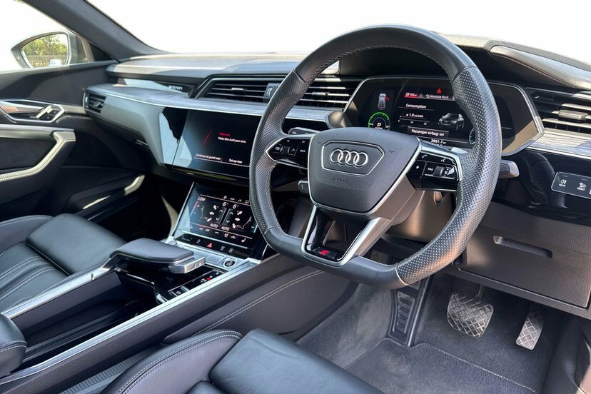 Audi E-tron 55 Black Edition Sportback Quatt MV72ZGG Black #6