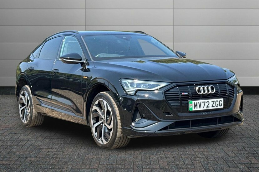 Audi E-tron 55 Black Edition Sportback Quatt Black