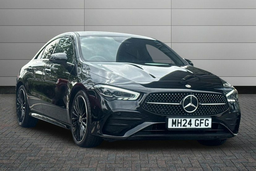 Mercedes-Benz CLA Class 1.3 Cla180h Mhev Amg Line Premium Plus Coupe Black