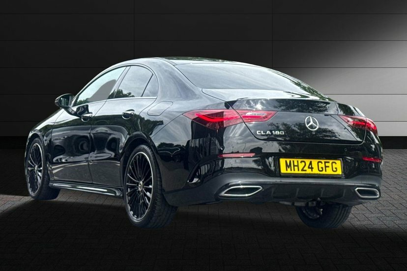Mercedes-Benz CLA Class 1.3 Cla180h Mhev Amg Line Premium Plus Coupe Black #2