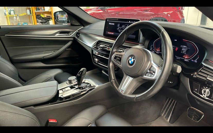 BMW 5 Series 520I M Sport Saloon Grey #6