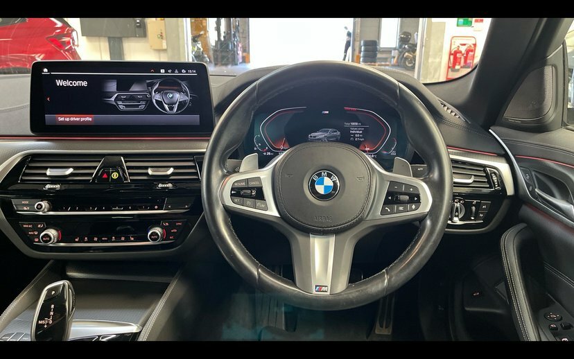 BMW 5 Series 520I M Sport Saloon Grey #5