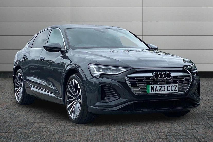 Audi Q8 e tron 55 S Line Sportback Quattro 114K Grey