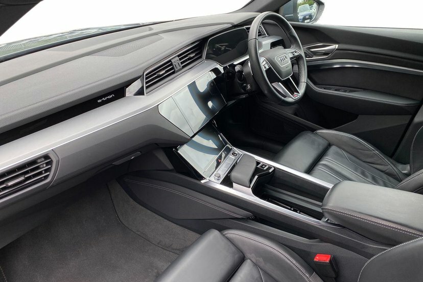 Audi Q8 e tron 55 S Line Sportback Quattro 114K Grey #2