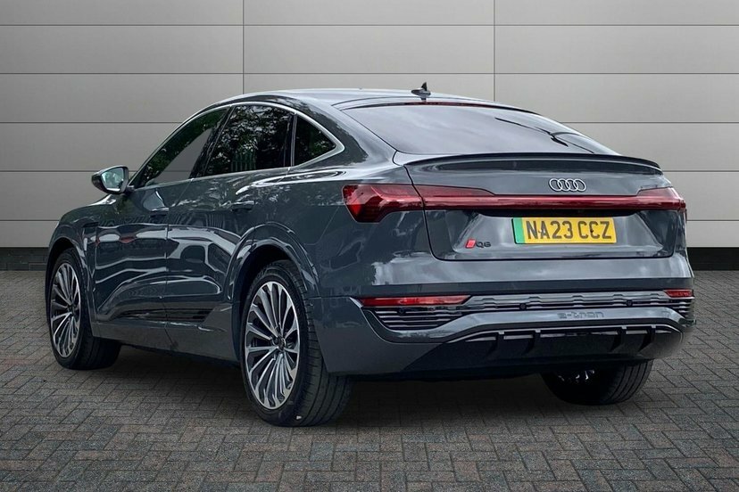 Audi Q8 e tron 55 S Line Sportback Quattro 114K Grey #3