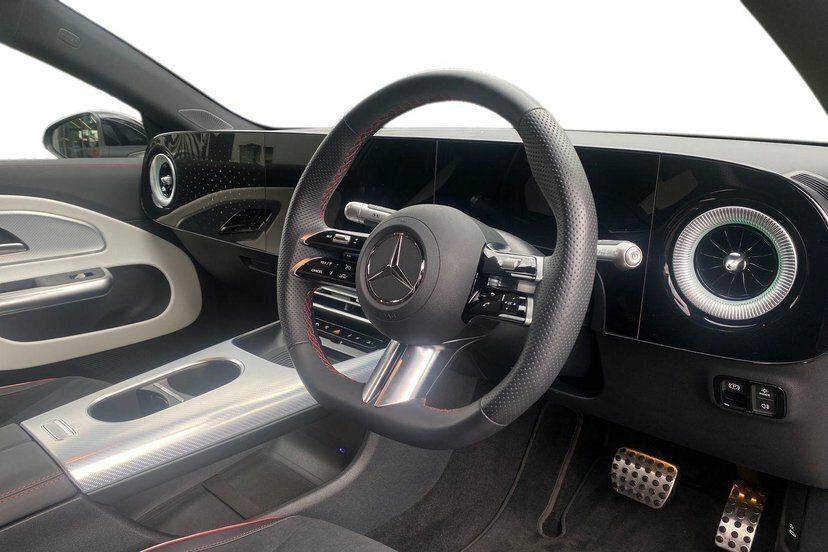 Mercedes-Benz CLA Class Cla180h Hybrid Amg Line Executive KO75FXW Black #5