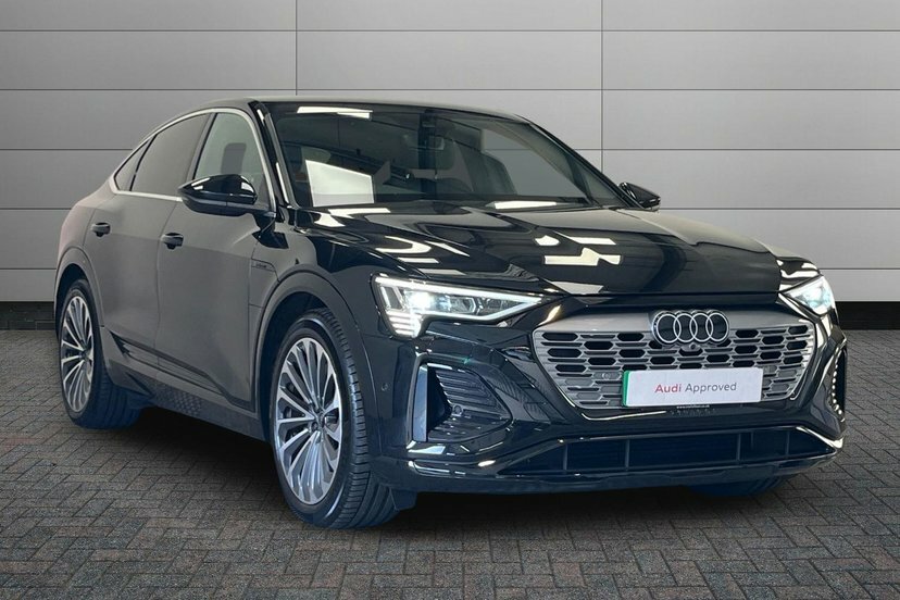 Audi Q8 e tron 55 S Line Sportback Quattro 114K Black