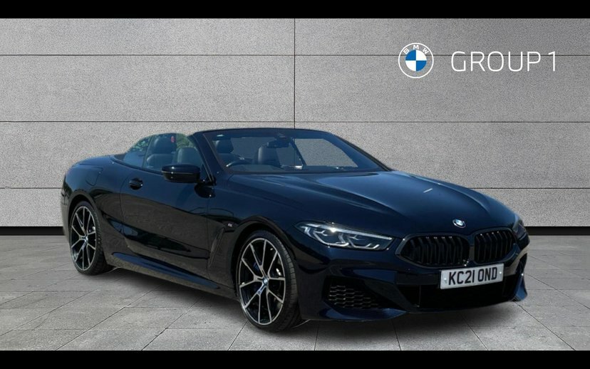 BMW 8 Series 840I Convertible Black