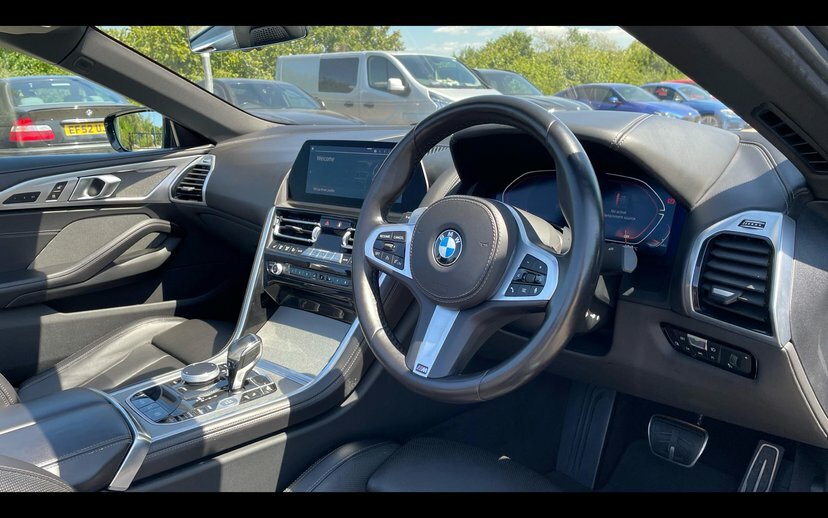 BMW 8 Series 840I Convertible Black #6