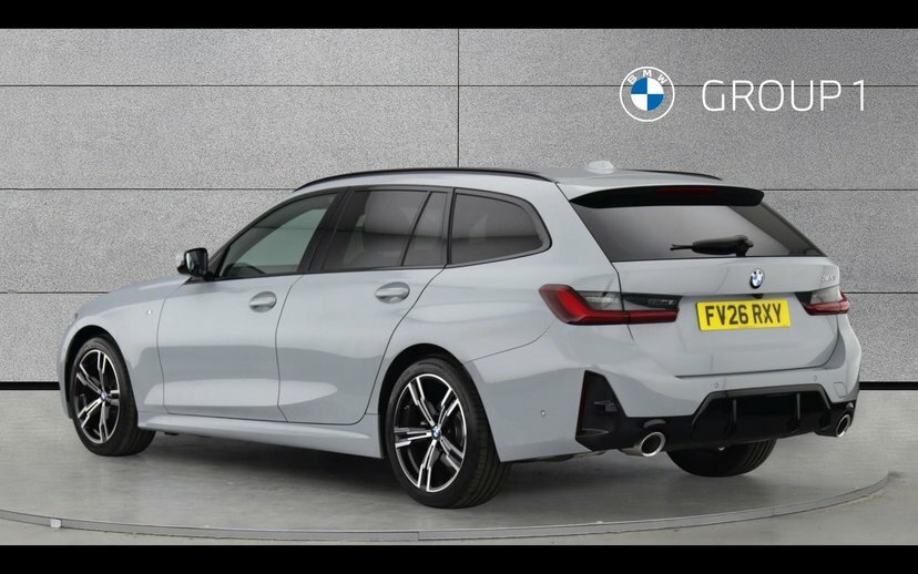 BMW 3 Series 320I M Sport Touring FV26RXY Grey #2