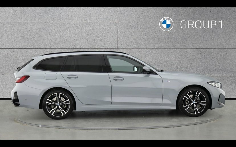 BMW 3 Series 320I M Sport Touring FV26RXY Grey #3