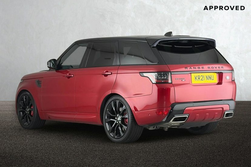 Land Rover Range Rover Sport 3.0 D350 Mhev Hst Suv 4Wd 350 Ps Red #2