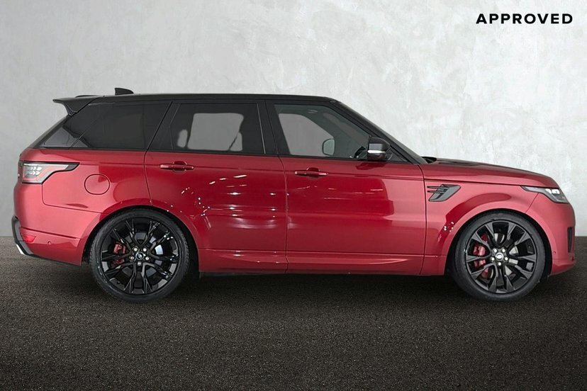 Land Rover Range Rover Sport 3.0 D350 Mhev Hst Suv 4Wd 350 Ps Red #5