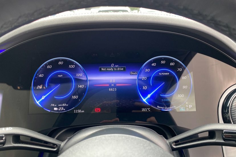 Mercedes-Benz EQE Eqe 350 96Kwh Amg Line Night Edition Premium Su Black #6