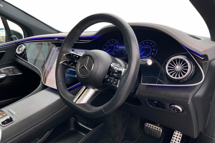 Mercedes-Benz EQE Eqe 350 96Kwh Amg Line Night Edition Premium Su Black #5