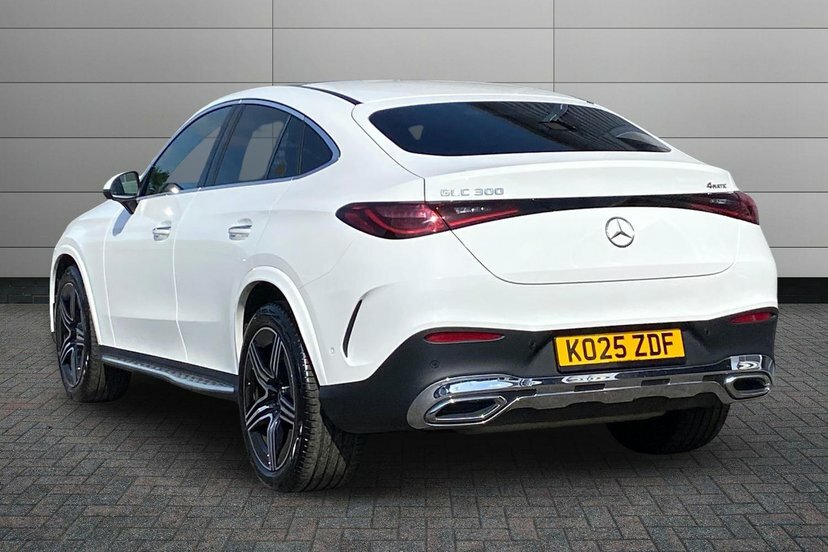 Mercedes-Benz GLC Class Glc300h Mhev Amg Line Premium Coupe H KO25ZDF White #2