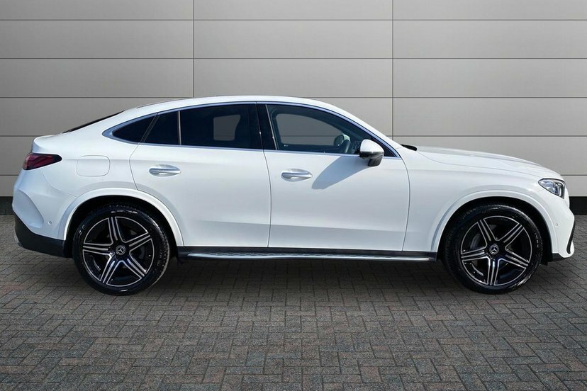 Mercedes-Benz GLC Class Glc300h Mhev Amg Line Premium Coupe H KO25ZDF White #3