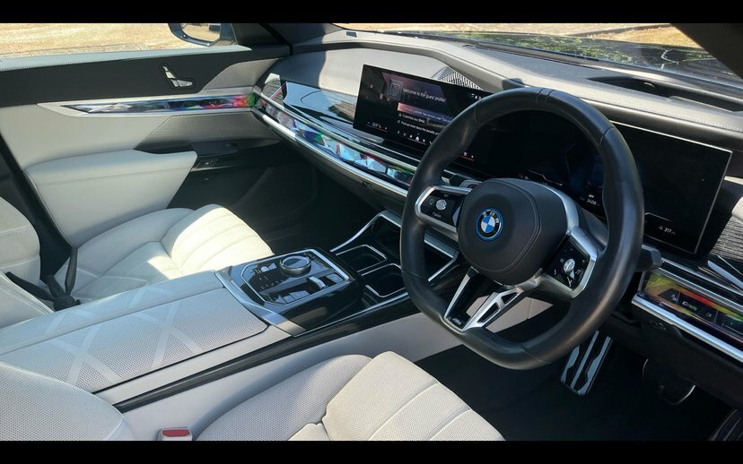 BMW i7 I7 Edrive50 M Sport Blue #6