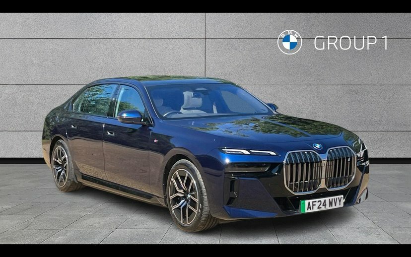 BMW i7 I7 Edrive50 M Sport Blue