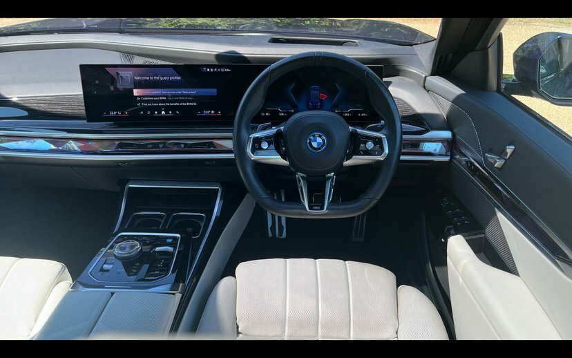 BMW i7 I7 Edrive50 M Sport Blue #5