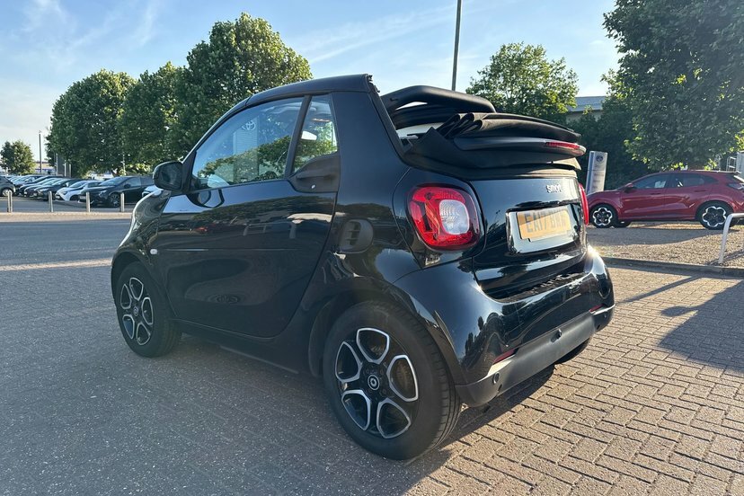 Smart Fortwo Cabrio 0.9T Prime Premium Cabriolet Twinamic Euro 6 S Black #36