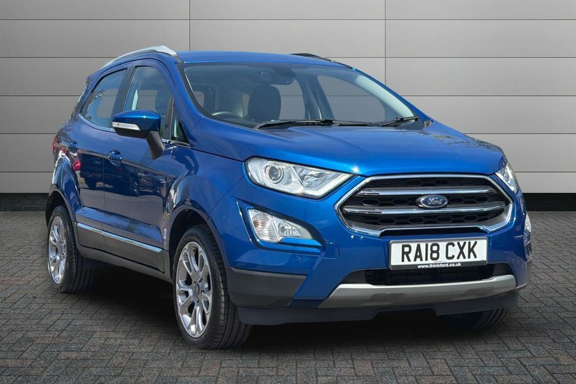 Ford Ecosport 1.0T Ecoboost Titanium Suv 125 Ps Blue