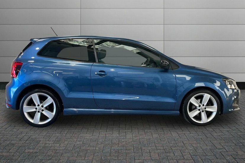 Volkswagen Polo 1.4 Tsi Act Bluegt Hatchback Dsg 150 P Blue #4