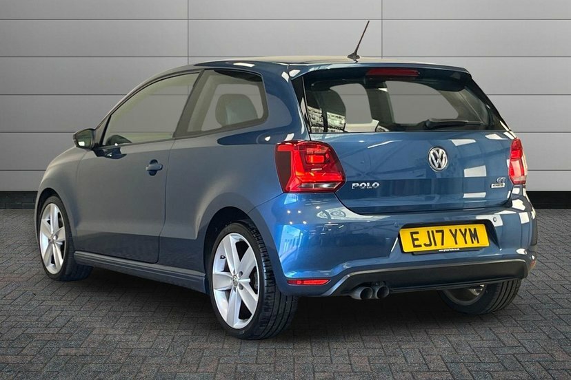 Volkswagen Polo 1.4 Tsi Act Bluegt Hatchback Dsg 150 P Blue #3