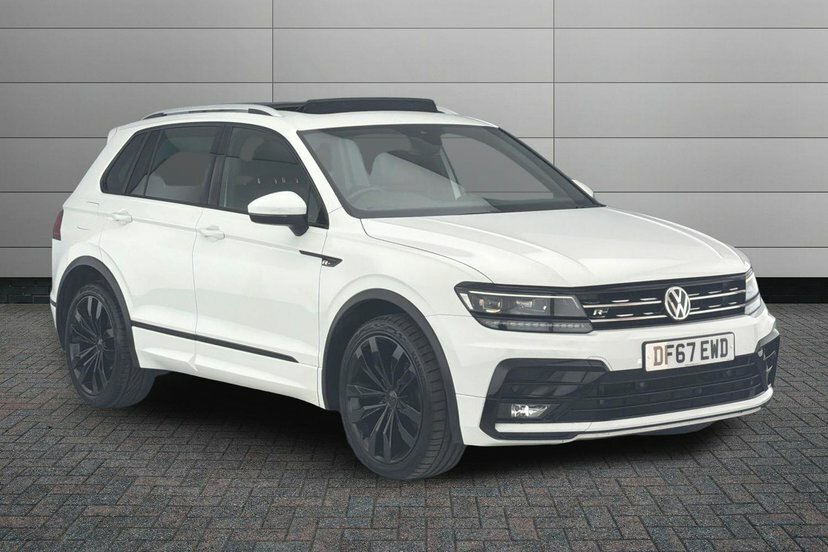 Volkswagen Tiguan 2.0 Tdi R-line Suv 150 Ps DF67EWD White