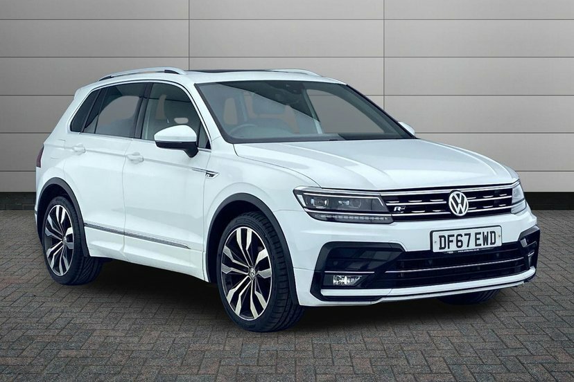 Volkswagen Tiguan 2.0 Tdi R-line Suv 150 Ps White