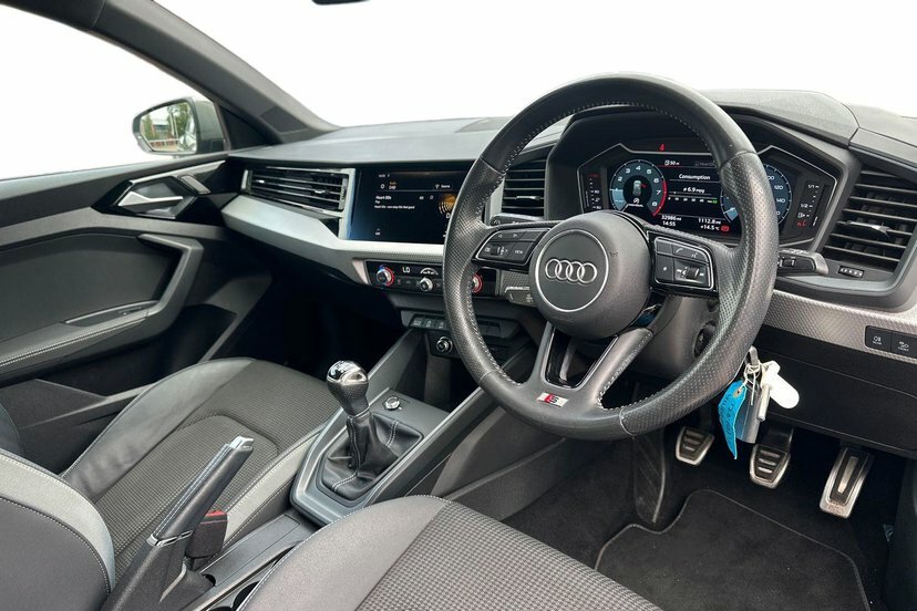 Audi A1 1.0 Tfsi 30 S Line Sportback 11 YW19DXR Grey #6