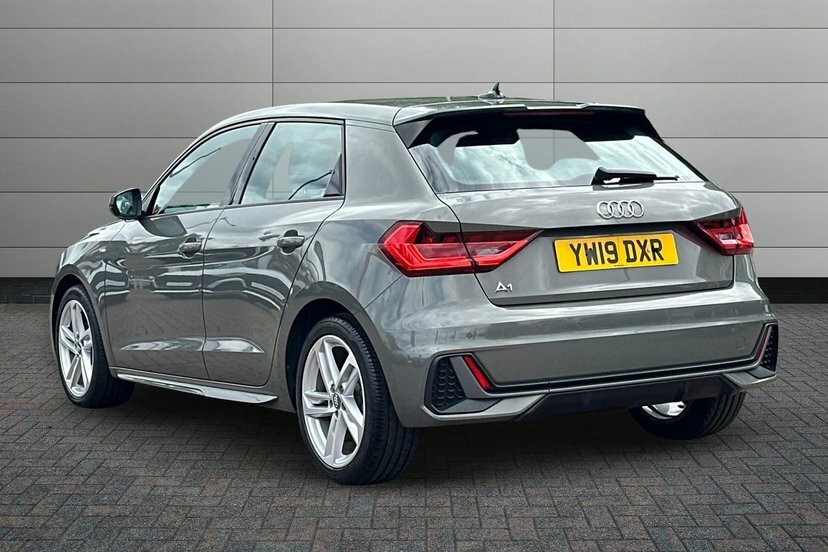 Audi A1 1.0 Tfsi 30 S Line Sportback 11 YW19DXR Grey #3
