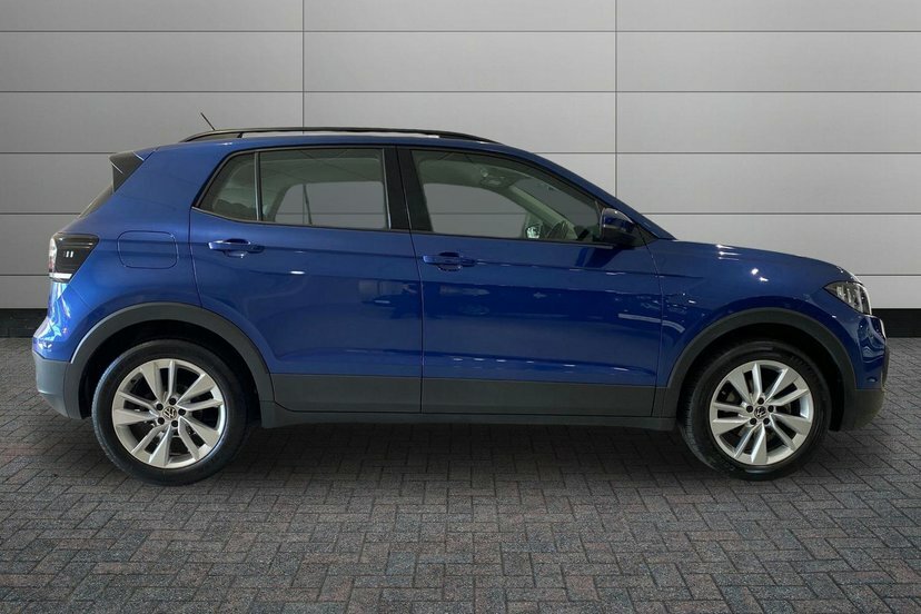 Volkswagen T-Cross 1.0 Tsi Se Suv Dsg 110 Ps LM71XKV Blue #4