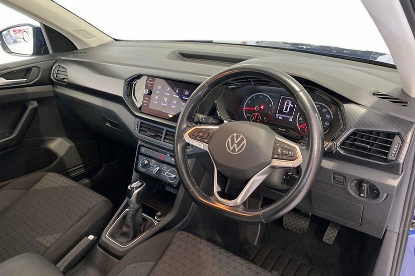 Volkswagen T-Cross 1.0 Tsi Se Suv Dsg 110 Ps LM71XKV Blue #6