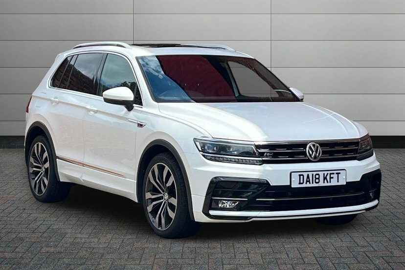 Volkswagen Tiguan 2.0 Tdi R-line Suv 4Motion 150 White