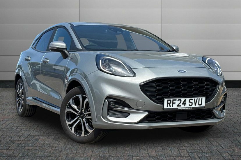 Ford Puma 1.0T Ecoboost Mhev St-line Suv Hybrid M Silver