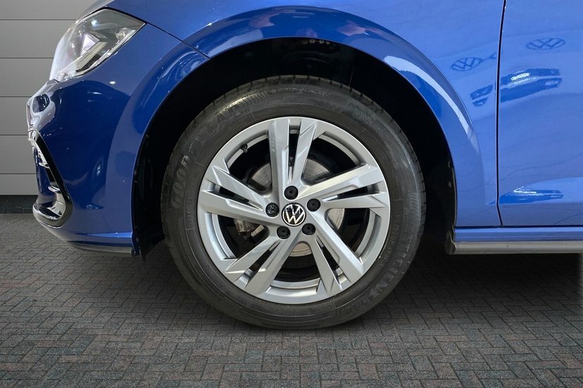 Volkswagen Polo 1.0 Tsi R-line Hatchback 95 Ps LT23WJF Blue #5
