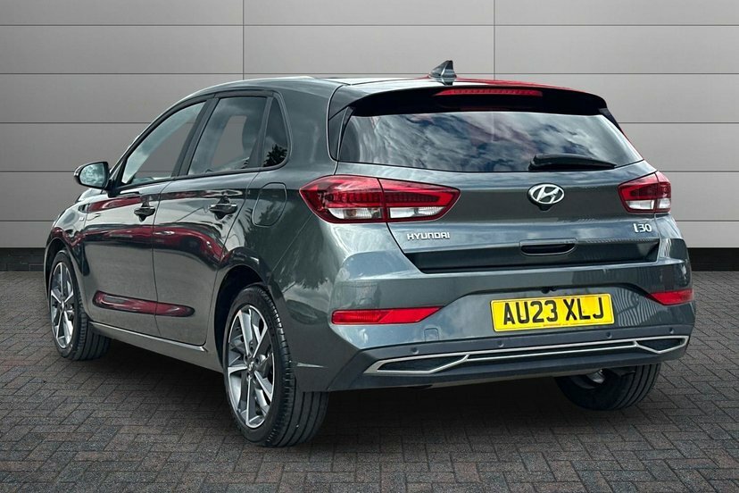 Hyundai I30 1.0 T-gdi Mhev Premium Hatchback Hybrid Grey #3