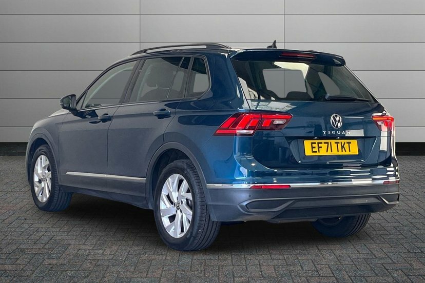 Volkswagen Tiguan 2.0 Tdi Life Suv 150 Ps EF71TKT Blue #3
