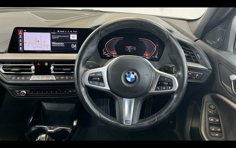 BMW 1 Series 118I M Sport YJ21DTG White #5