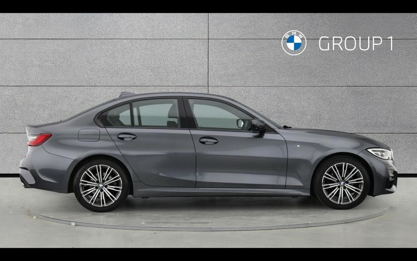BMW 3 Series 320D Xdrive M Sport Saloon YK68GON Grey #3