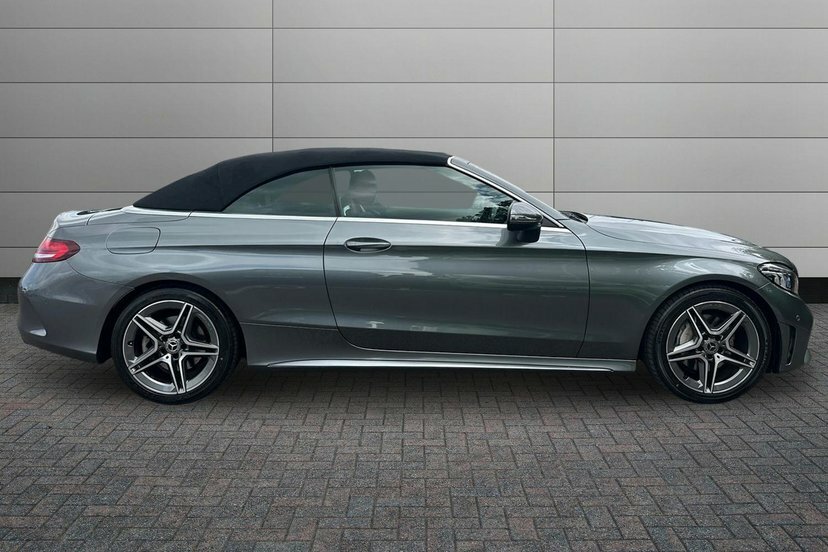 Mercedes-Benz C Class C200 Mhev Amg Line Premium Cabriolet Grey #3